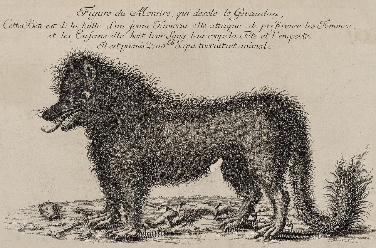 The Beast of Gévaudan — Lozère, France (1764–67)