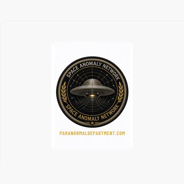 Art board print of the Space Anomaly Network badge